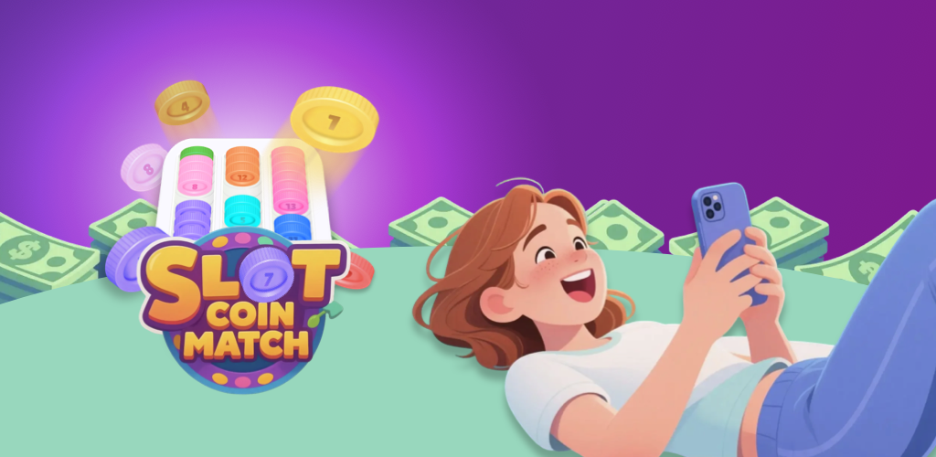 Slot Coin Match Gameplay Banner